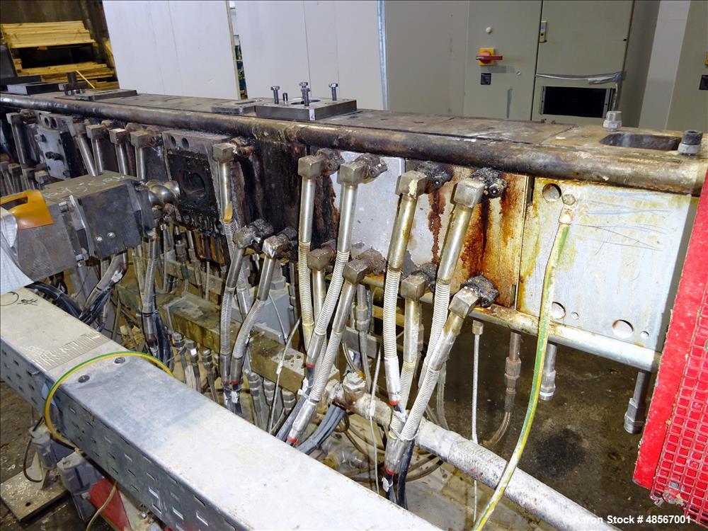 Used Werner & Pfleiderer 40mm Twin Screw Extruder, Type ZSK 40 F425.