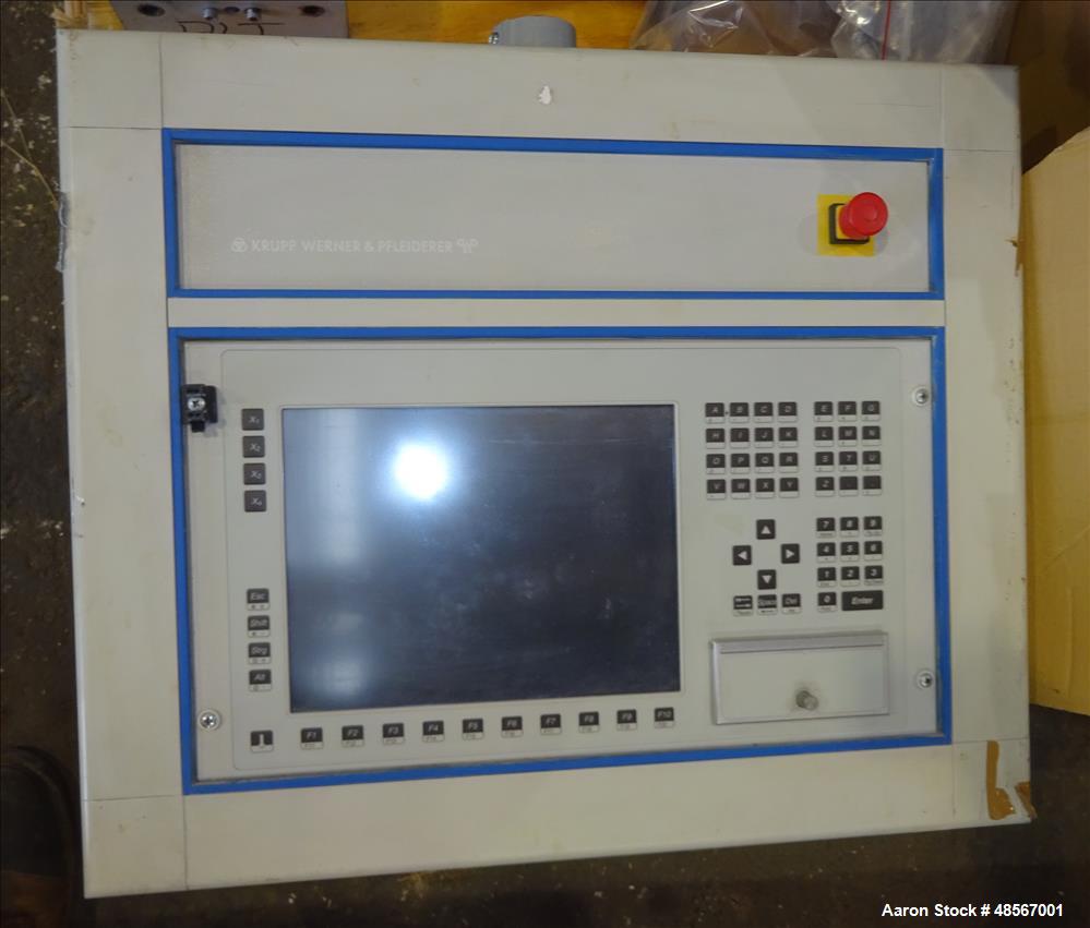 Used Werner & Pfleiderer 40mm Twin Screw Extruder, Type ZSK 40 F425.