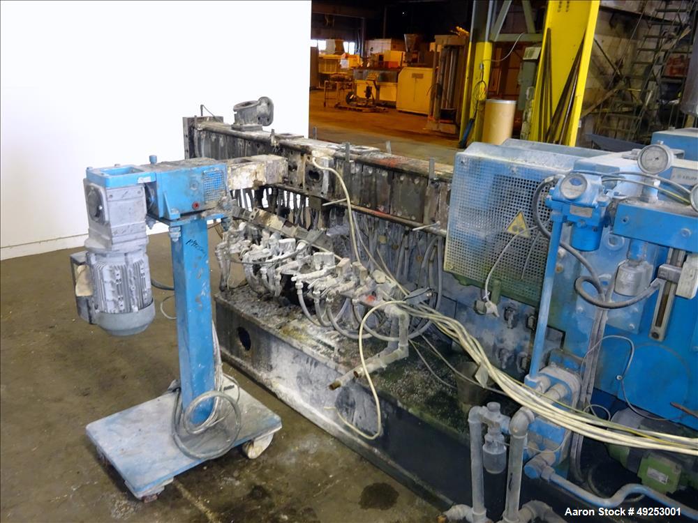 Used Coperion Werner & Pfleiderer Twin Screw Extruder