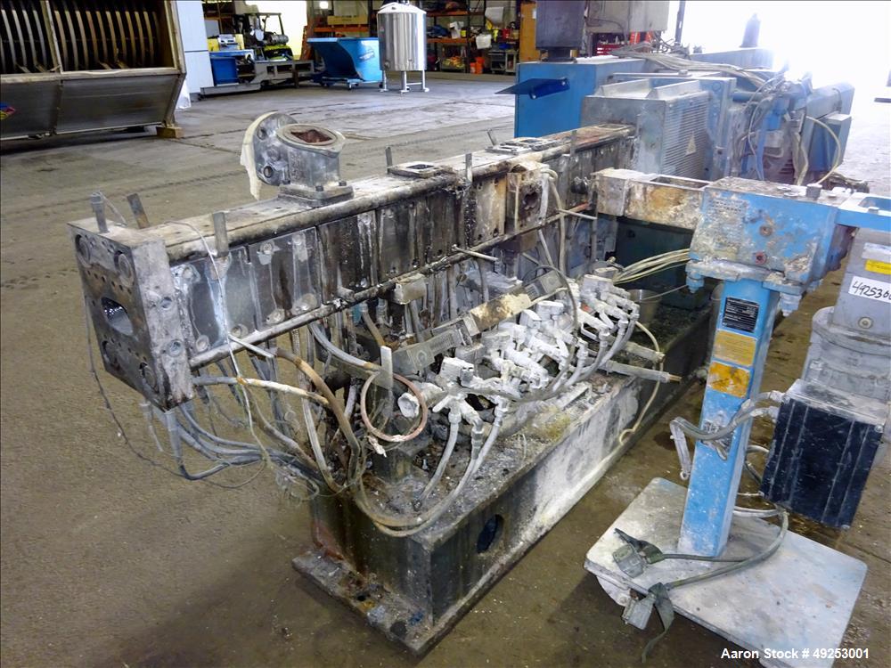 Used Coperion Werner & Pfleiderer Twin Screw Extruder