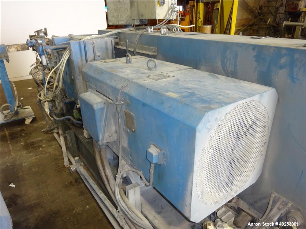 Used Coperion Werner & Pfleiderer Twin Screw Extruder