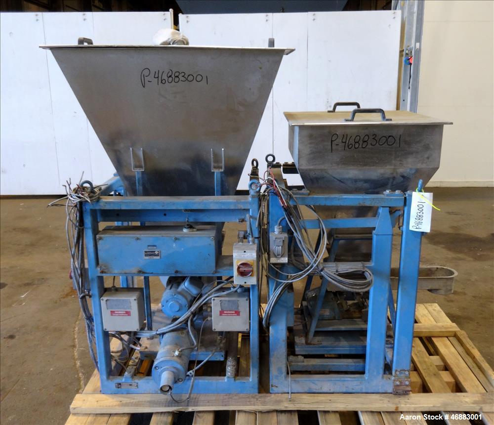 Used 40MM Werner & Pfleiderer Model ZSK40F 32.5E Co-Rotating Twin Screw Extrude