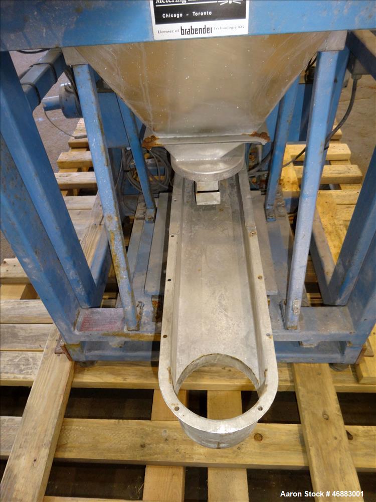 Used 40MM Werner & Pfleiderer Model ZSK40F 32.5E Co-Rotating Twin Screw Extrude