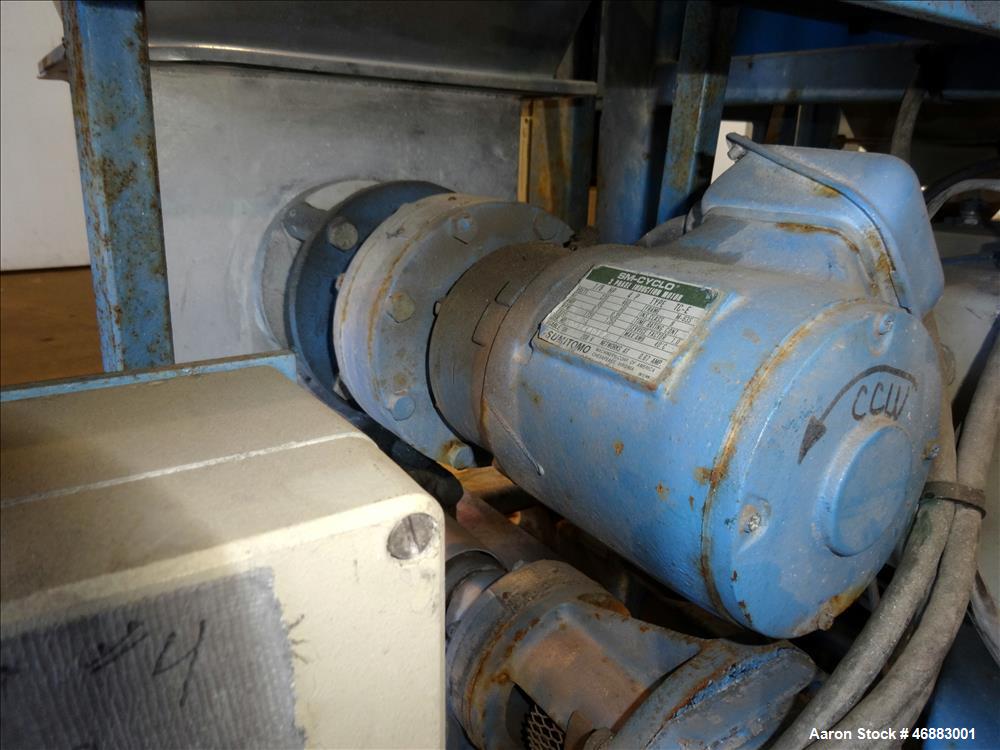 Used 40MM Werner & Pfleiderer Model ZSK40F 32.5E Co-Rotating Twin Screw Extrude