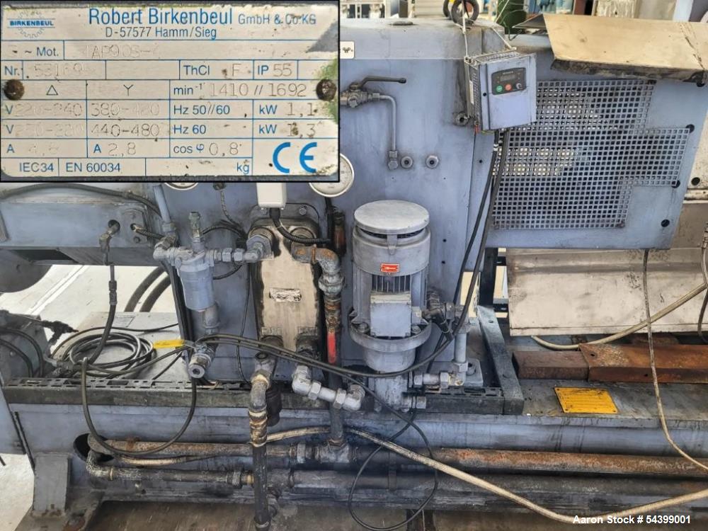 Used Coperion Werner & Pfleiderer ZSK 50 MCC Twin Screw Extruder – 40mm High-Speed Compounding System with Side Feeder