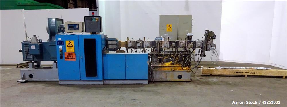 Used Coperion Werner & Pfleiderer Twin Screw Extruder Model ZSK 58 MCC.