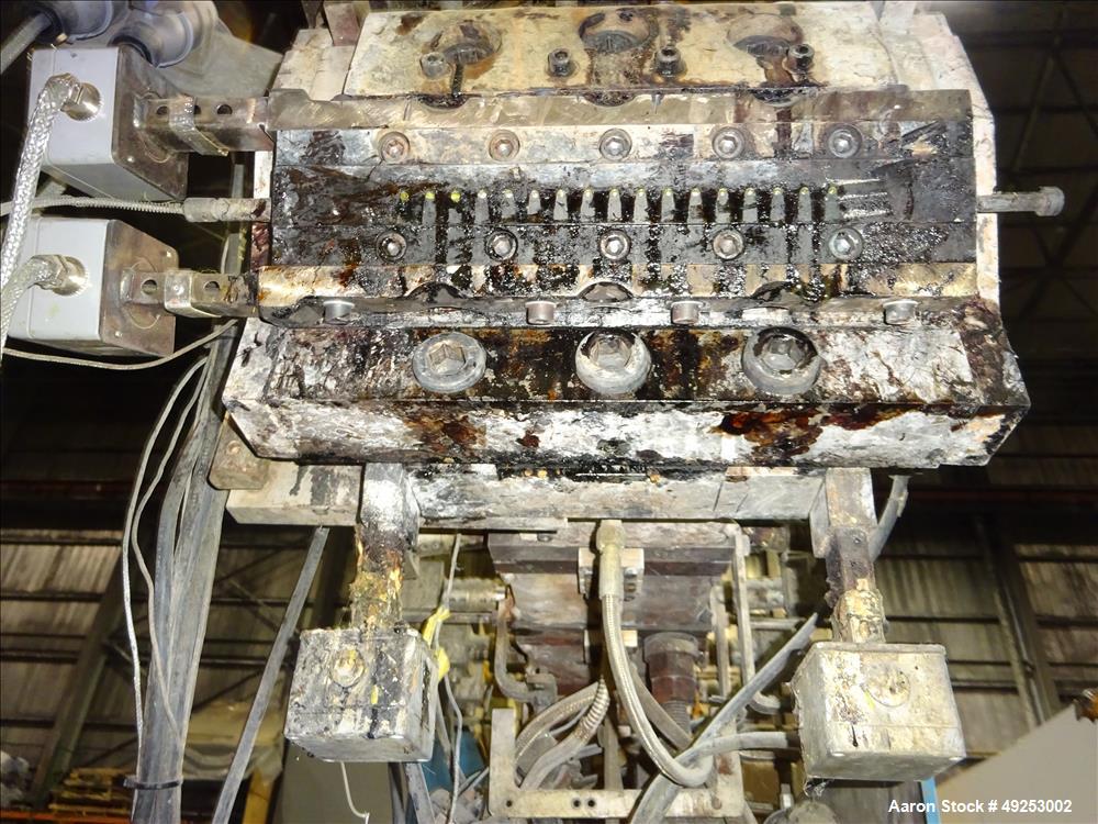 Used Coperion Werner & Pfleiderer Twin Screw Extruder Model ZSK 58 MCC.