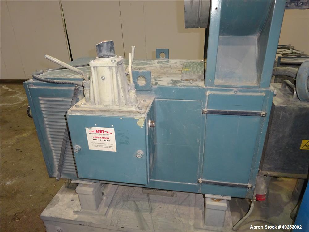Used Coperion Werner & Pfleiderer Twin Screw Extruder Model ZSK 58 MCC.