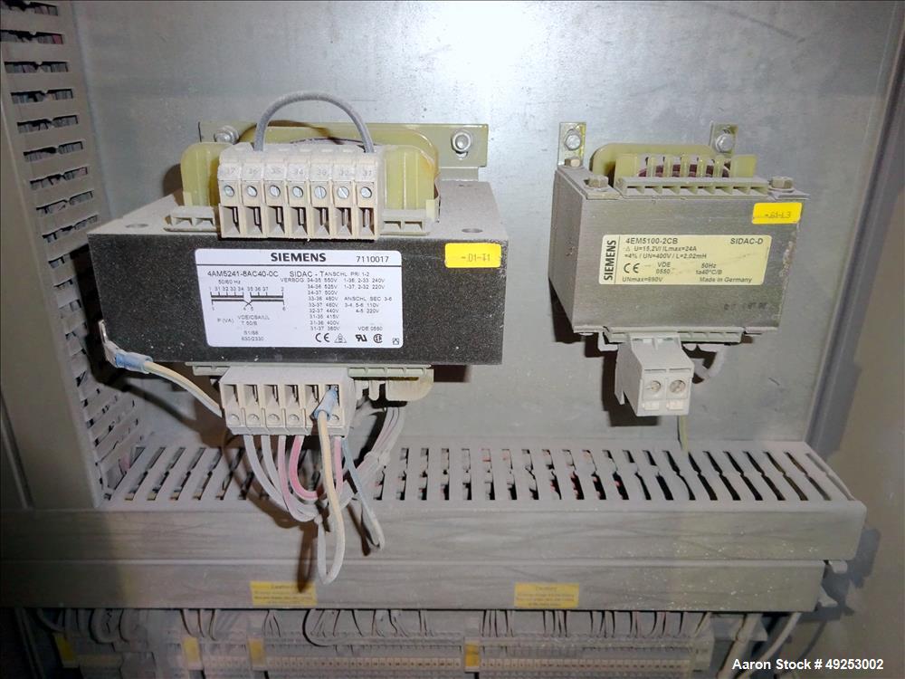 Used Coperion Werner & Pfleiderer Twin Screw Extruder Model ZSK 58 MCC.
