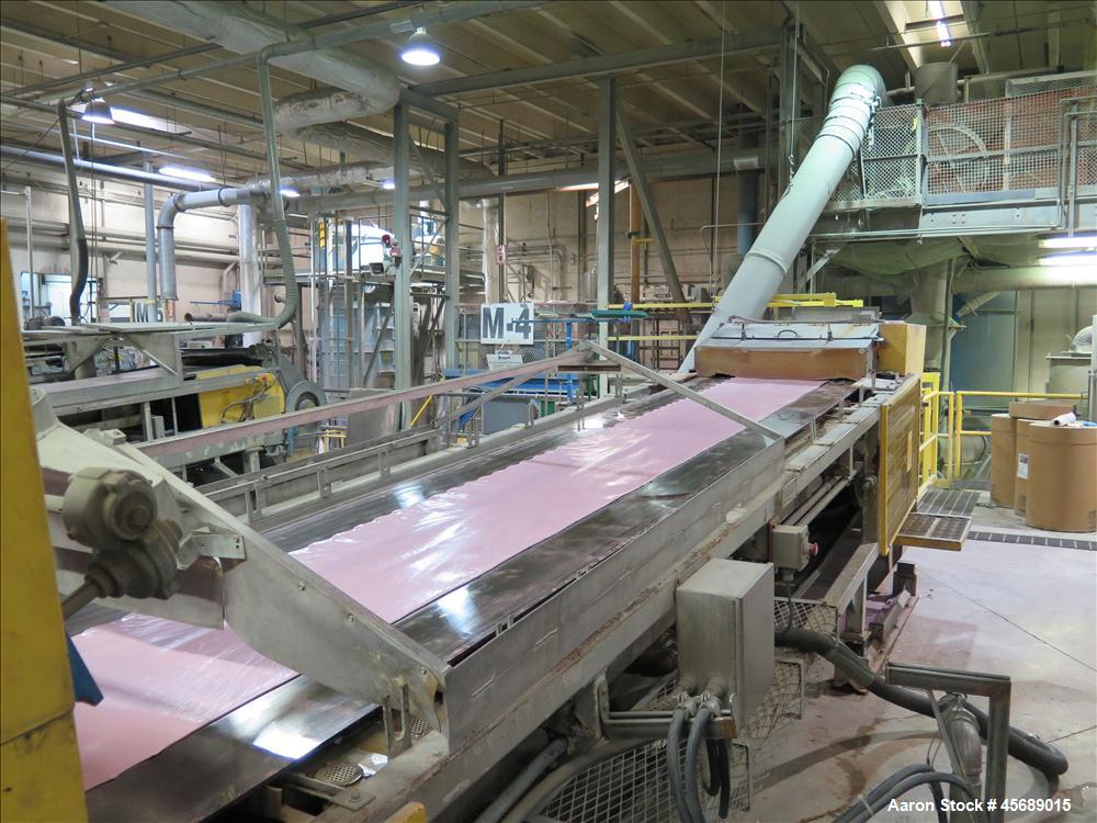 Used Werner & Pfleiderer 58mm Twin Screw Extruder, Model ZSK-58, Serial # 180913.  75 HP DC motor.  Includes:  North American Process Cooling Belt, 902M series feeder, long barrel.  Controls and Driv...