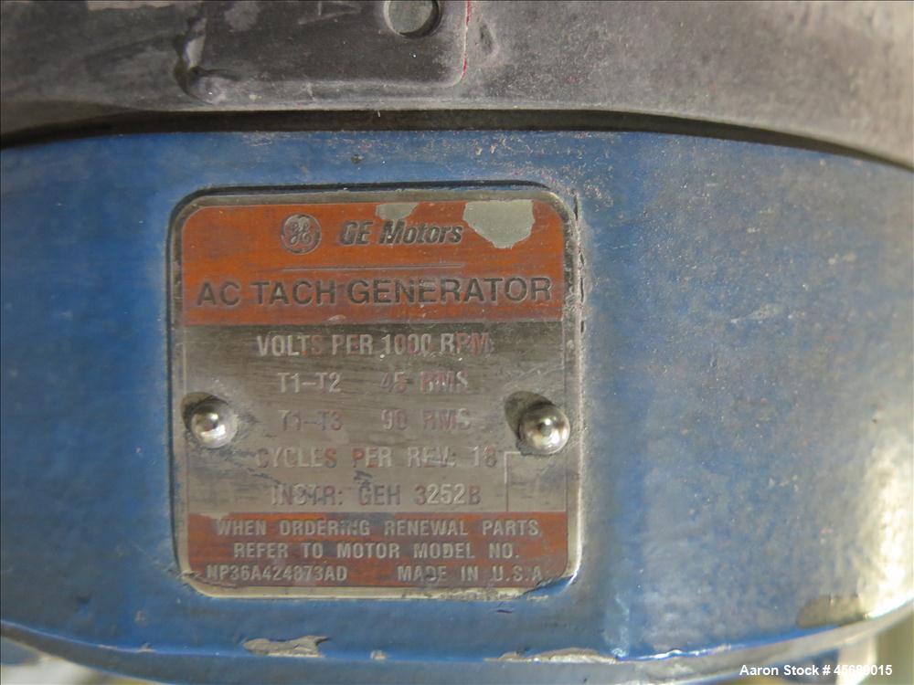 Used Werner & Pfleiderer 58mm Twin Screw Extruder, Model ZSK-58, Serial # 180913.  75 HP DC motor.  Includes:  North American Process Cooling Belt, 902M series feeder, long barrel.  Controls and Driv...
