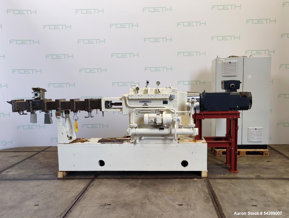 Used Coperion Werner & Pfleiderer ZSK 70 F175E Twin Screw Extruder – Co-Rotating High Performance Compounding System