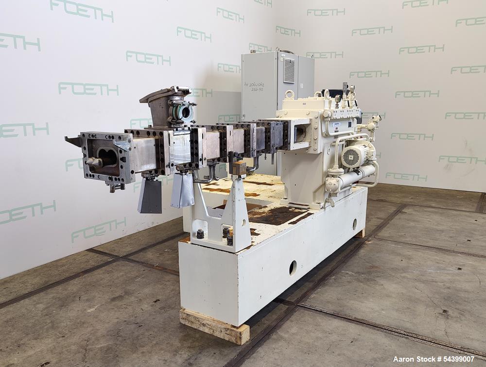 Used Coperion Werner & Pfleiderer ZSK 70 F175E Twin Screw Extruder – Co-Rotating High Performance Compounding System