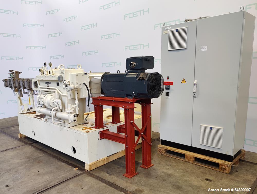 Used Coperion Werner & Pfleiderer ZSK 70 F175E Twin Screw Extruder – Co-Rotating High Performance Compounding System