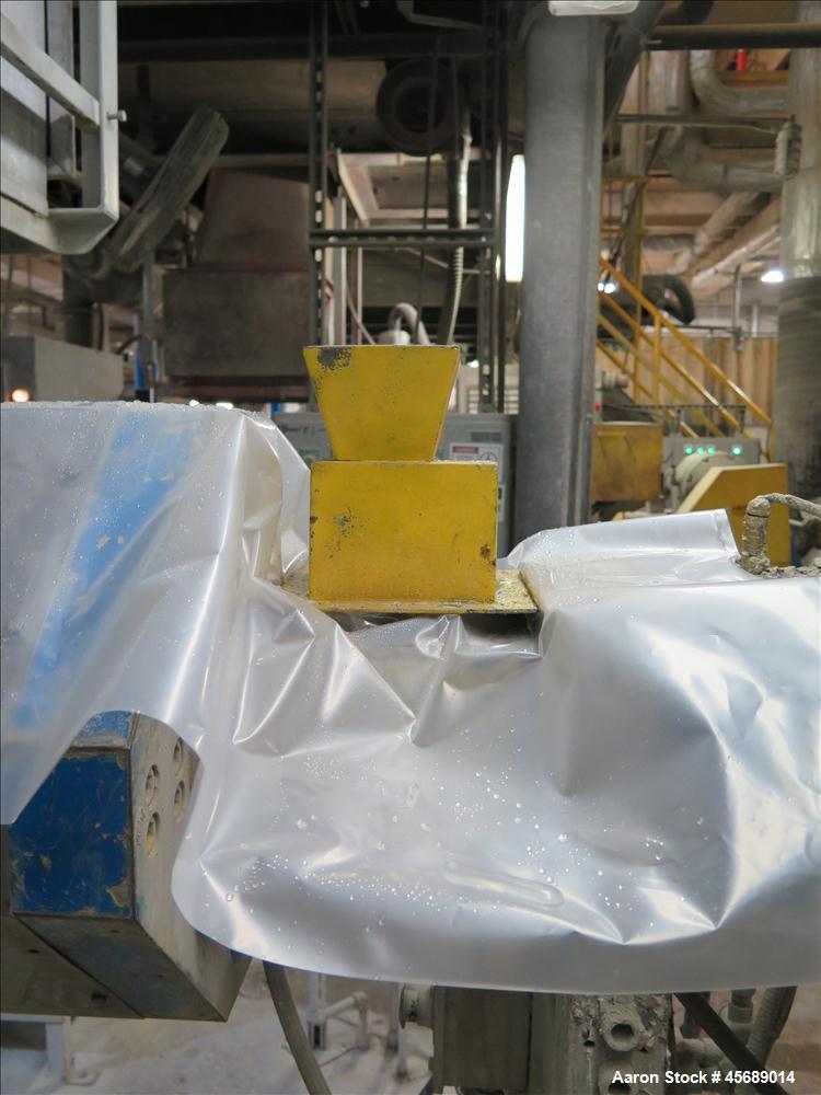 Used Werner & Pfleiderer 70mm Twin Screw Extruder, Model ZSK-70 SC.  New Baldor 150 HP AC motor,  Gearbox Rebuilt in 2011 by Coperion.  Includes; Schenck Accurate 902M Series Feeder, North American P...