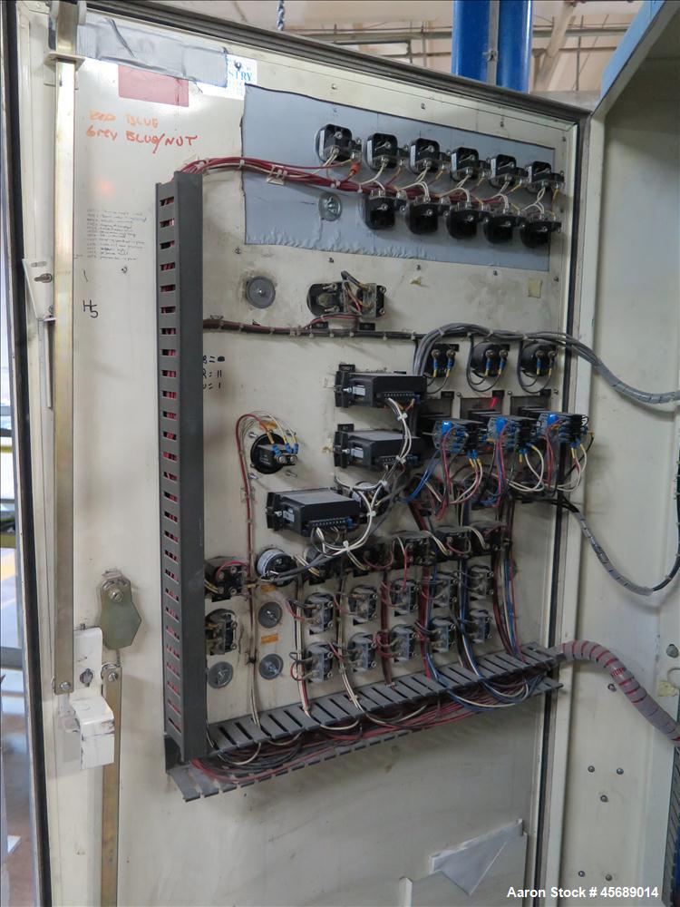 Used Werner & Pfleiderer 70mm Twin Screw Extruder, Model ZSK-70 SC.  New Baldor 150 HP AC motor,  Gearbox Rebuilt in 2011 by Coperion.  Includes; Schenck Accurate 902M Series Feeder, North American P...