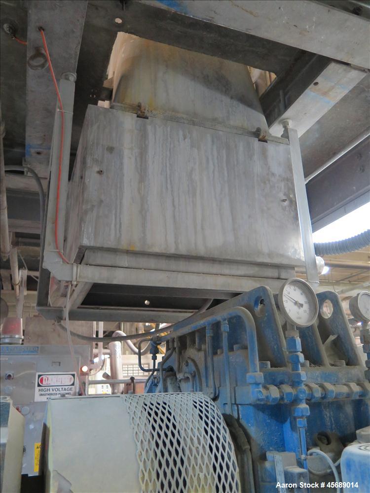 Used Werner & Pfleiderer 70mm Twin Screw Extruder, Model ZSK-70 SC.  New Baldor 150 HP AC motor,  Gearbox Rebuilt in 2011 by Coperion.  Includes; Schenck Accurate 902M Series Feeder, North American P...