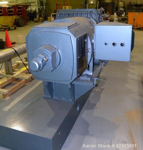Used Werner & Pfleiderer 70mm Twin Screw Extruder/ Compounder, Type ZSK 70W 175E. Co-Rotating intermeshing side by side screw design. Approximate 28 to 1 L/D ratio. 6 Barrel sections, (1) vented with...