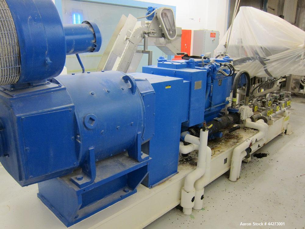 Used Werner Pfliederer Model ZSK70MC Twin Screw Extruder