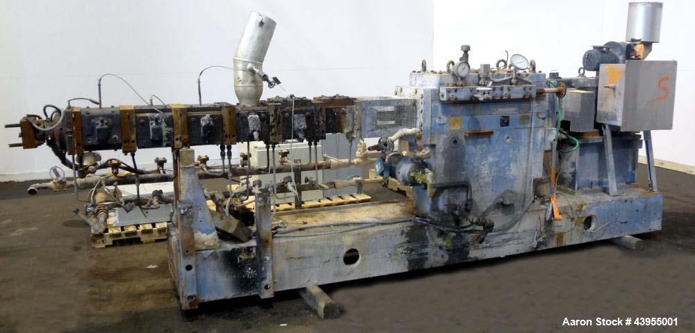 Used - Werner & Pfleiderer ZSK70 Underwater Pelletizing Line