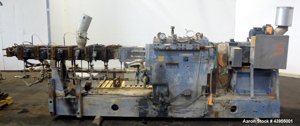 Used - Werner & Pfleiderer ZSK70 Underwater Pelletizing Line