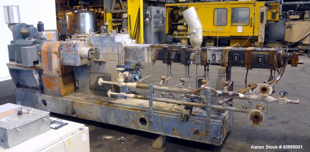 Used - Werner & Pfleiderer ZSK70 Underwater Pelletizing Line