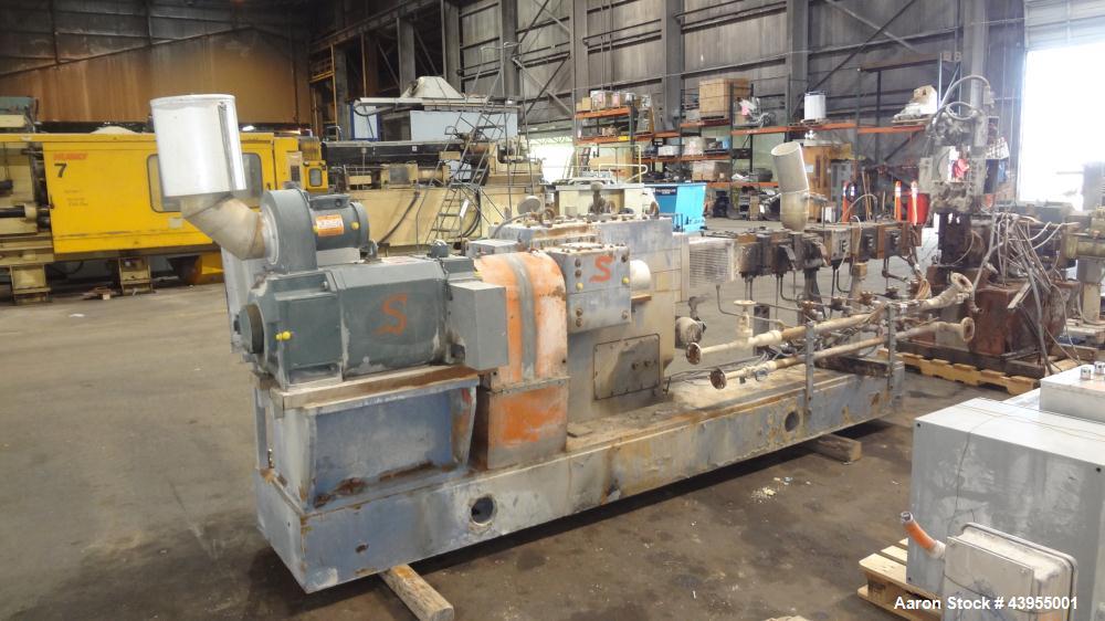 Used - Werner & Pfleiderer ZSK70 Underwater Pelletizing Line