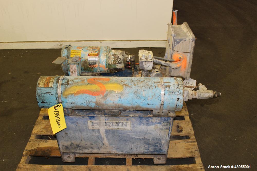 Used - Werner & Pfleiderer ZSK70 Underwater Pelletizing Line