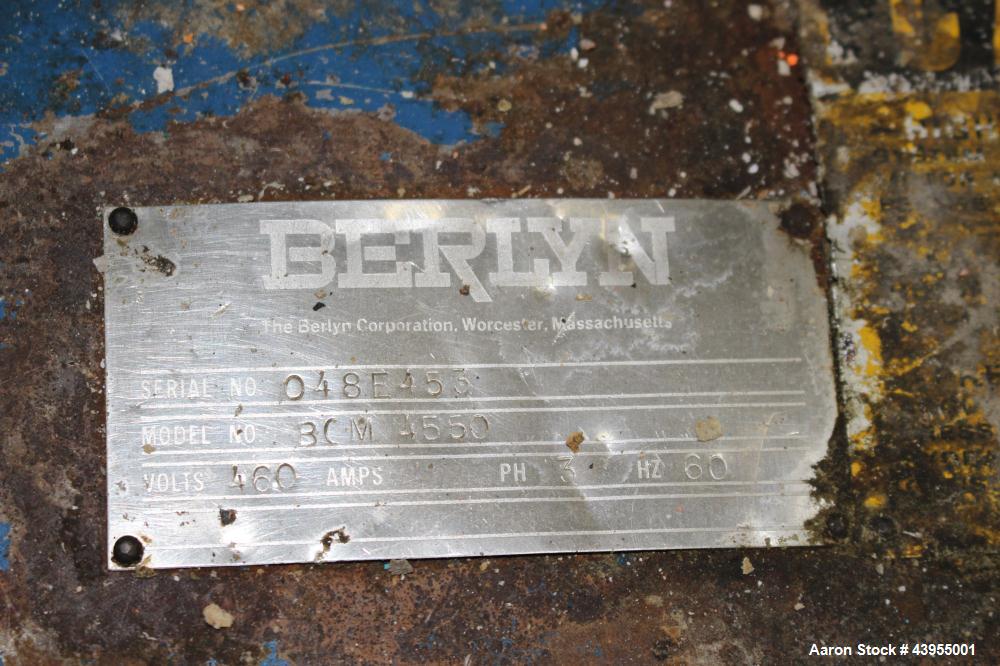 Used - Werner & Pfleiderer ZSK70 Underwater Pelletizing Line