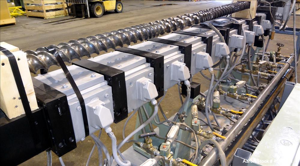 Used Werner & Pfleiderer Twin Screw Extruder Model ZSK-70