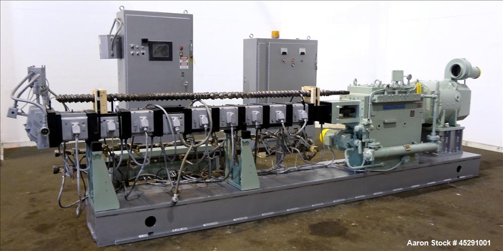 Used Werner & Pfleiderer Twin Screw Extruder Model ZSK-70
