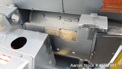 Used Werner & Pfleiderer 92mm Twin Screw Extruder, Type ZSK-92F-385E. Approximate 30 to 1 L/D ratio. Co-rotating intermeshing side by side screw design. 7 Barrel sections, (1) feed section with hoppe...
