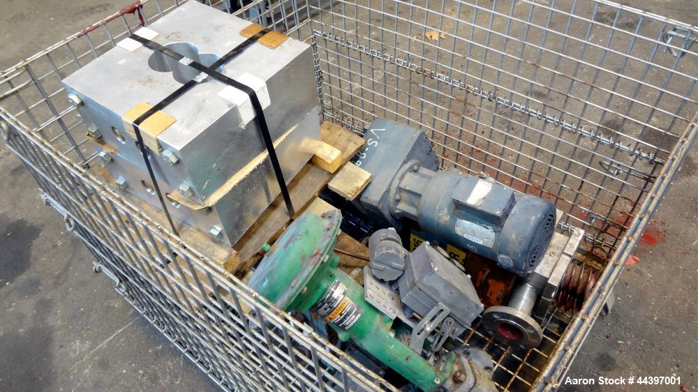 Used Werner & Pfleiderer 92mm Twin Screw Extruder, Type ZSK-92. Approximately 60 to 1 L/D ratio.  Co-rotating intermeshing side by side screw design.  14 Barrel sections, (1) feed section with a twin...