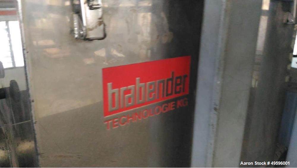 Used Werner & Pfleiderer Twin Screw Extruder. Model ZSK 92