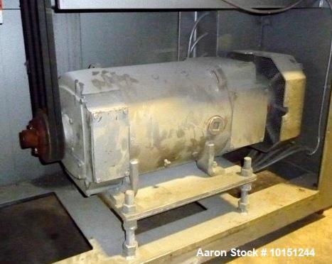 Used 30mm Werner & Pfleiderer Model ZSK30 Co-Rotating Twin Screw Extruder. Extruder is driven through piv gearbox Model c2n90010, rated at 90kw with 496 rpm output speed. Has electrically heated wate...