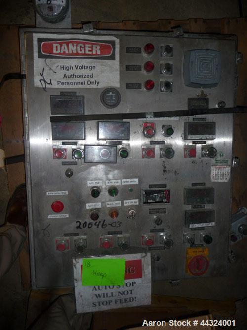 Used Werner & Pfleiderer Twin Screw Extruder, Model ZSK30