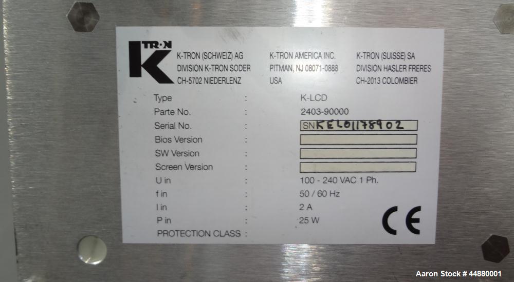 Used Werner & Pfleiderer 40mm Twin Screw Extruder, Type ZSK40F-32.5E. Approximate 40 to 1 L/D ratio. Co-Rotating intermeshing side by side screw design. 10 Barrel sections, with (1) feed section, (1)...