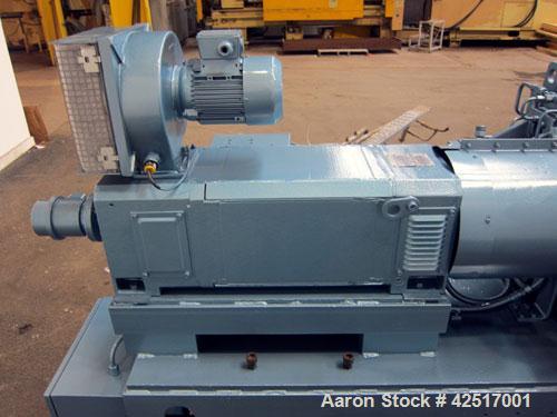 Used Werner Pfleiderer 40mm Twin Screw Extruder, Type ZSK40W32.5E. Co-Rotating intermeshing side by side screw design. Approximate 40 to 1 L/D ratio. 9 Barrel sections, (1) feed section, no hopper, e...