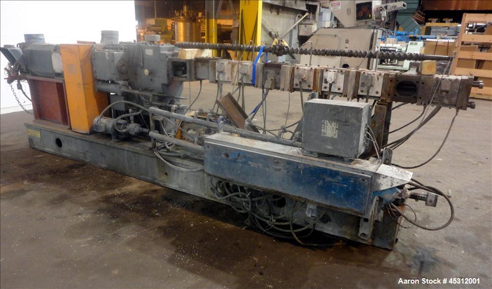 Used Werner Pfleiderer 58mm Co -Rotating Twin Screw Extruder, Model ZSK-58