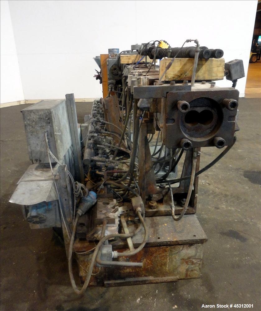 Used Werner Pfleiderer 58mm Co -Rotating Twin Screw Extruder, Model ZSK-58