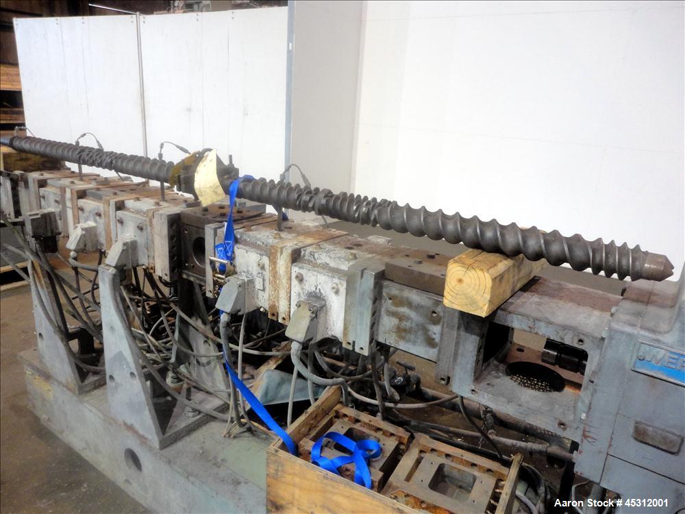Used Werner Pfleiderer 58mm Co -Rotating Twin Screw Extruder, Model ZSK-58