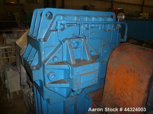 Used Werner and Pfleiderer Twin Screw Extruder, Model ZSK70, 70mm screws, co-rotating, cored screws with rotary unions, 13:1 L/D, electrically heated, water cooled barrel with (4) barrel sections, 15...