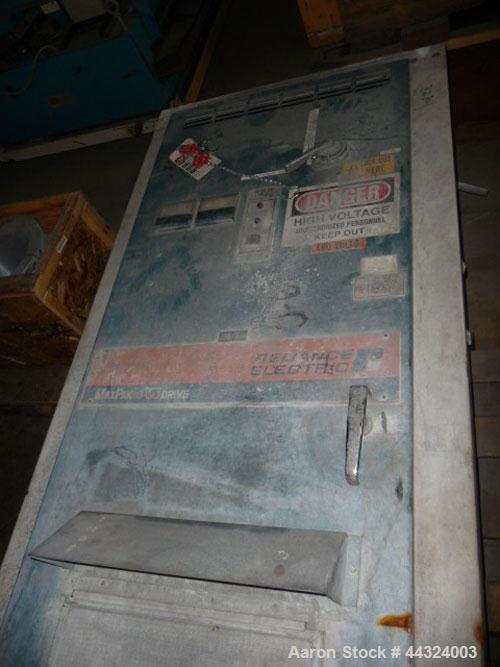 Used Werner and Pfleiderer Twin Screw Extruder, Model ZSK70, 70mm screws, co-rotating, cored screws with rotary unions, 13:1 L/D, electrically heated, water cooled barrel with (4) barrel sections, 15...