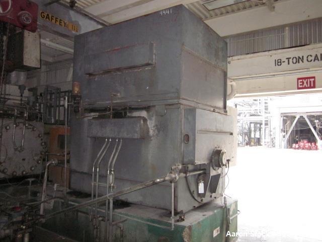 Used- Werner Pfleiderer Twin Screw Extruder; Model ZSK 300. 8 barrel sections, 164 rpm screw speed, single speed gearbox. Mo...