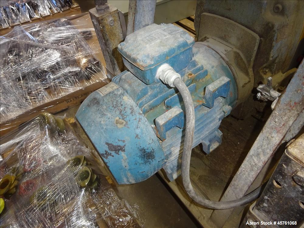 Used Werner & Pfleiderer approximate 70mm twin screw side feeder.