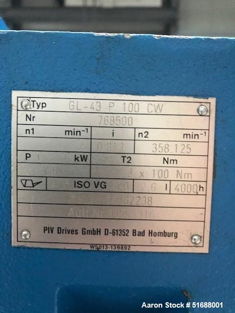 Used Coperion Twin Screw Side Feeder