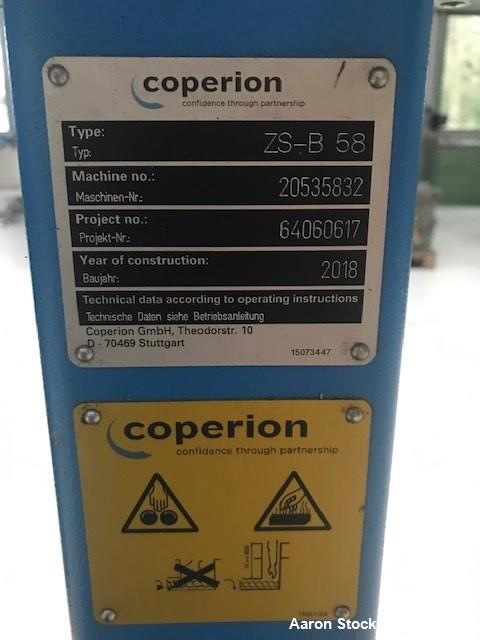 Used Coperion Twin Screw Side Feeder