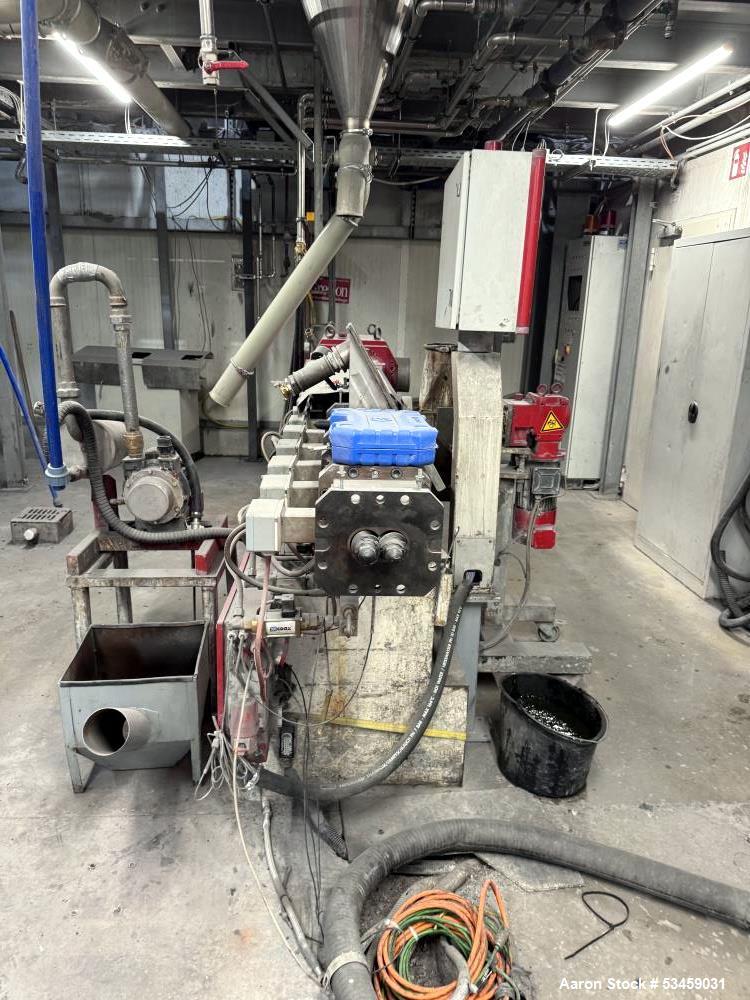 Used Noris ZSC 60 Twin Screw Extrusion Line – 650-800 kg/hr Polymer Compounding System