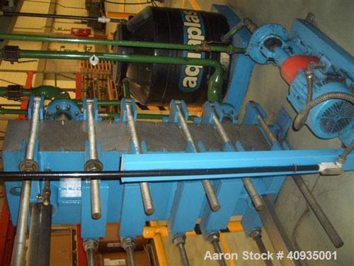 Used Twin Screw Extruder, 83 mm, 10 Barrels. Electrically heated and water cooled. 200 hp DC/SCR drive. Complete temp control panel. (1) ZSB 70 side feeder. Mfg 2004. Multi hole strand die.