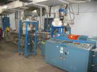 Used Krupp Werner ZSK40 co-rotating twin screw extruder, 40mm screw diameter. (9) nine barrels electrically heated, water cooled. Also includes ZSB side feeder. Unit is driven by a 50 hp AC drive wit...